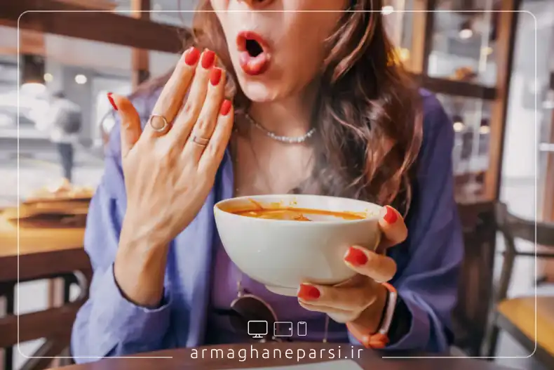 خطرات غذاهای تند